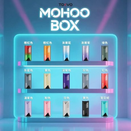 東京魔盒 TOKYO MOHOO BOX 便攜式電子煙主機套組｜台灣快速到貨